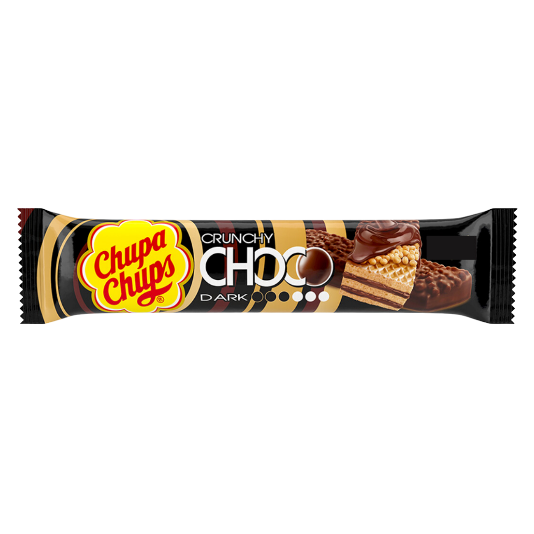 Chupa Chups Crunchy Choco Dark 27g Product vendor