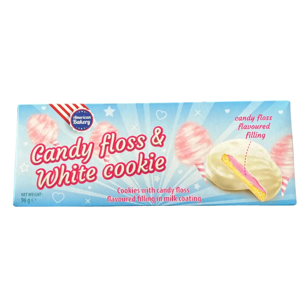 American Bakery Candyfloss & White Cookie 96g Product vendor