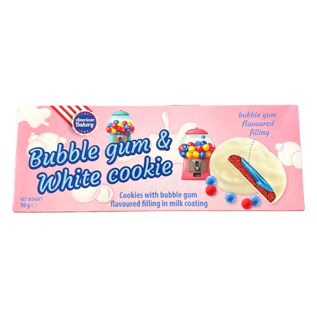 American Bakery Bubblegum & White Cookie 96g Product vendor