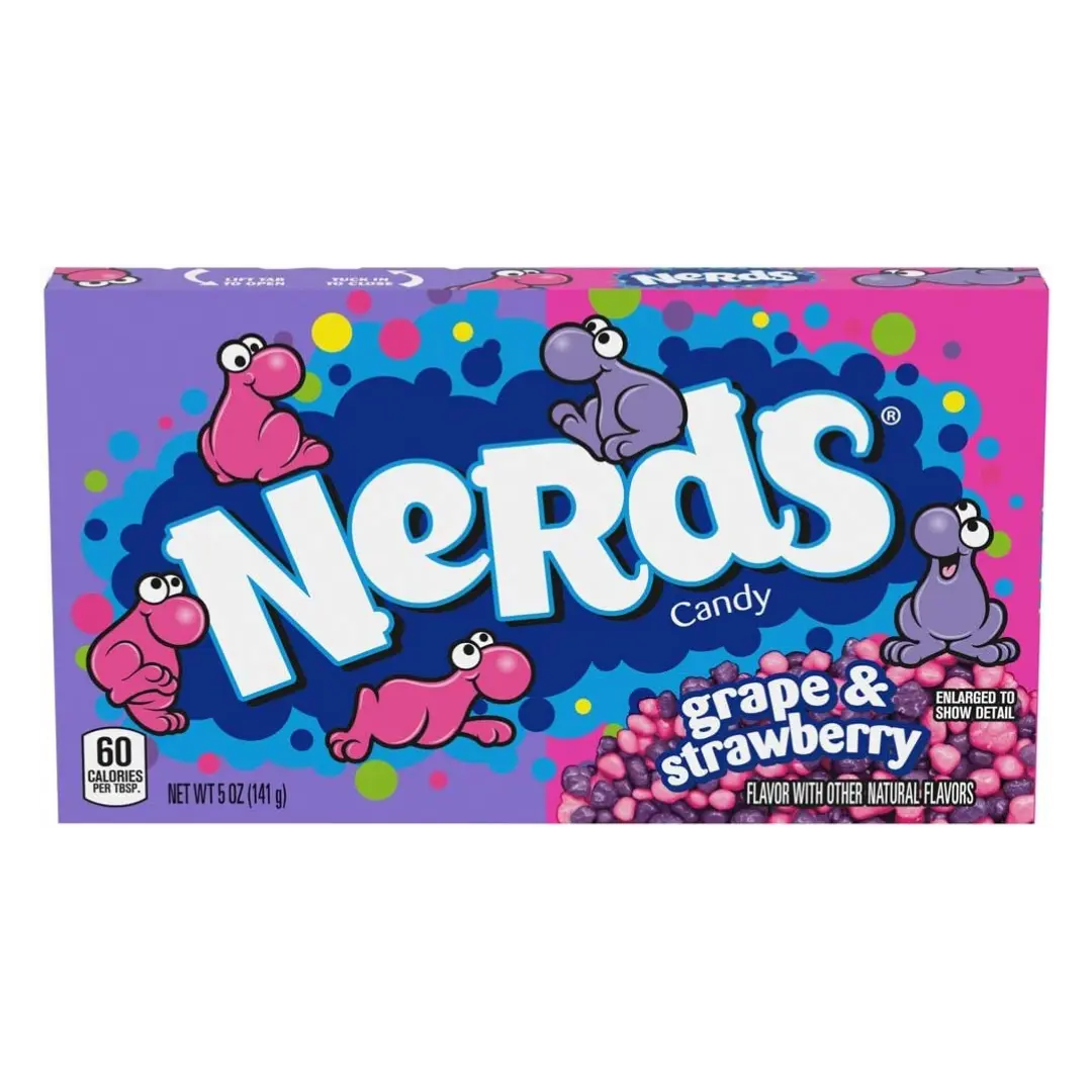Nerds box Grape / Strawberry 141g Product vendor