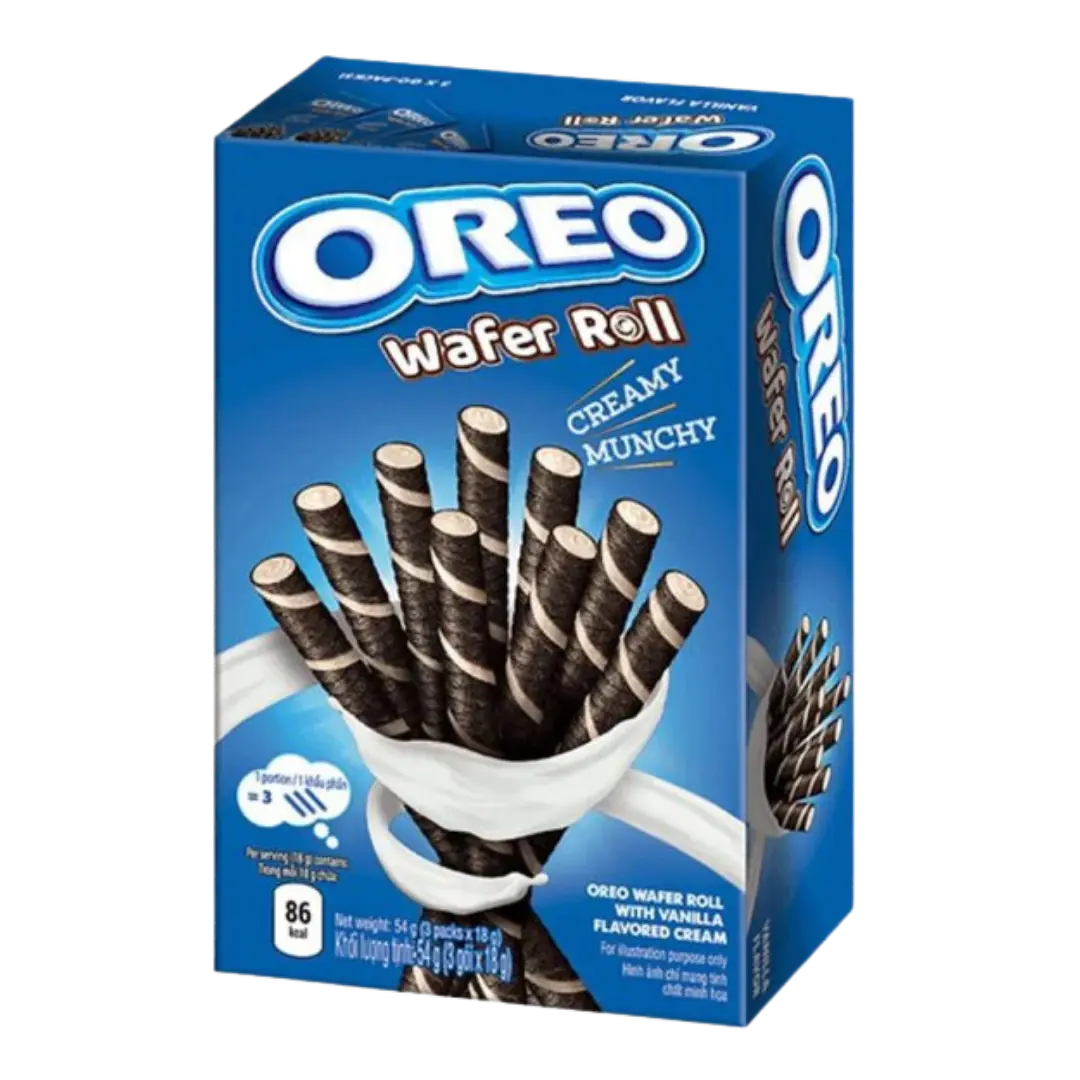 Oreo Wafer Roll Vanilla Thailand 54g Product vendor