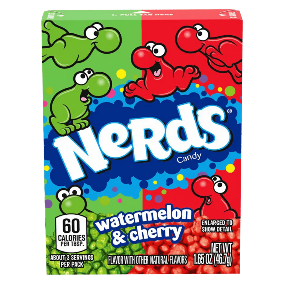 Nerds Watermelon & Cherry 46,7g Product vendor
