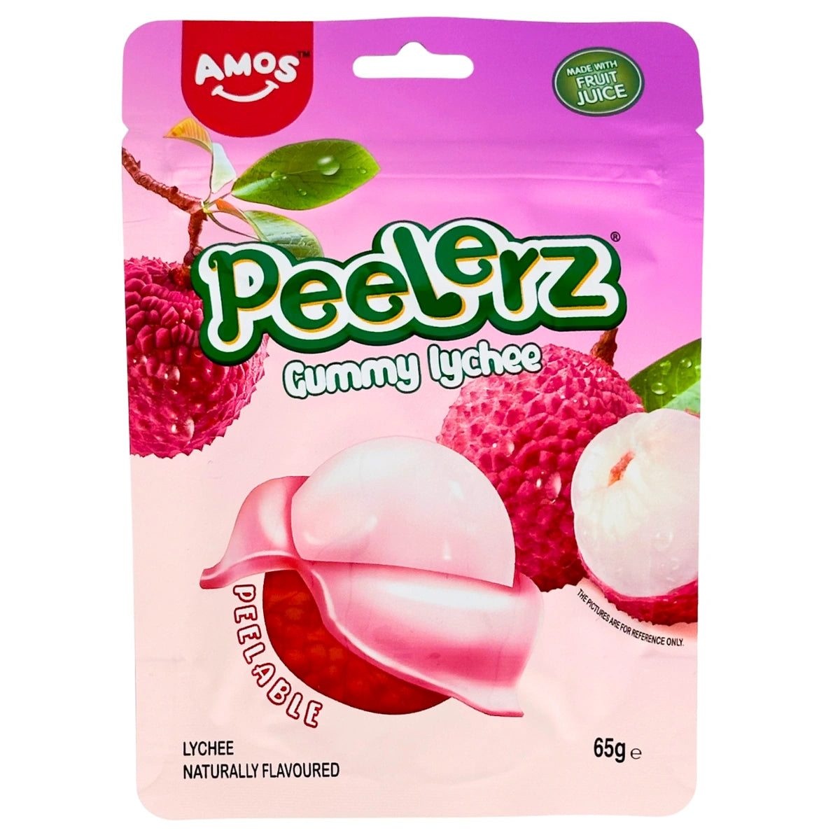 Candy Amos Peelerz Gummy Lychee 65g
