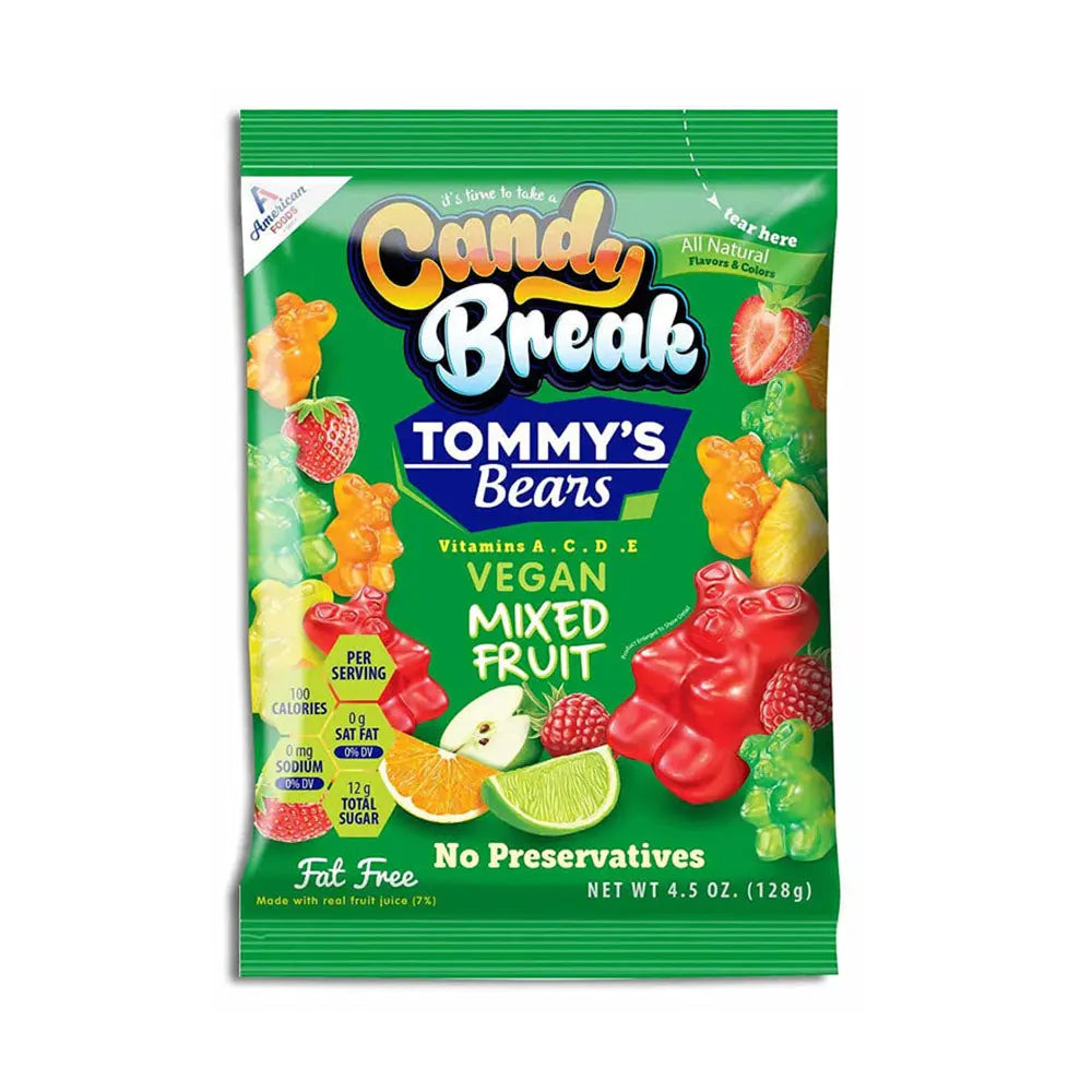 Tommy's Bears Mixed Fruit 128g Product vendor