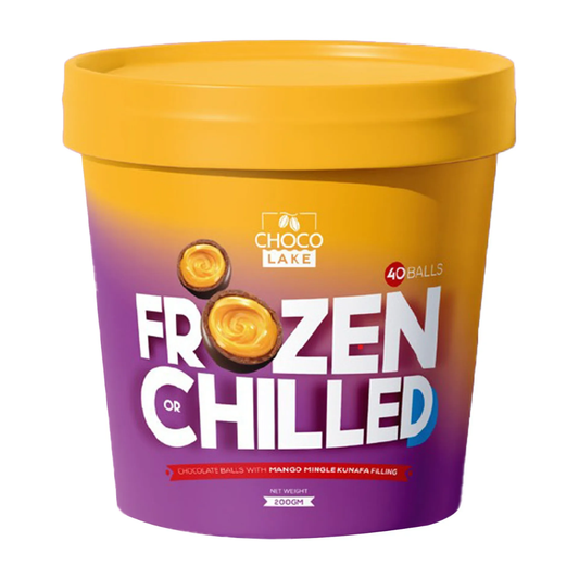 Choco Lake Chocolate Bites Mango Crunchy Dough Filling 200g