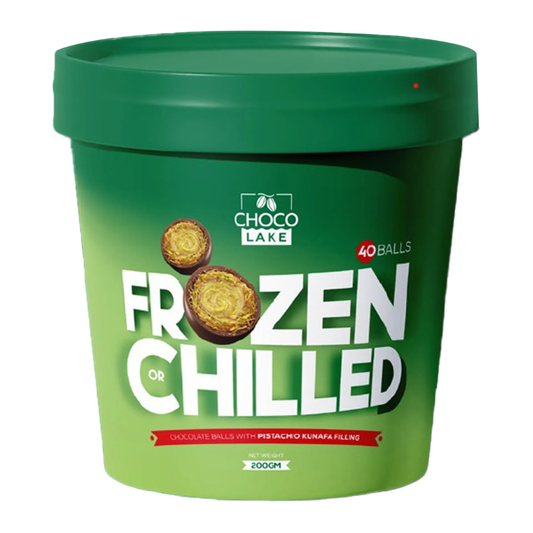 Choco Lake Chocolate Bites Pistachio Crunchy Dough Filling 200g