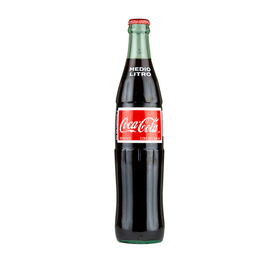 Coca Cola Mexican Glass Bottle 500 ml