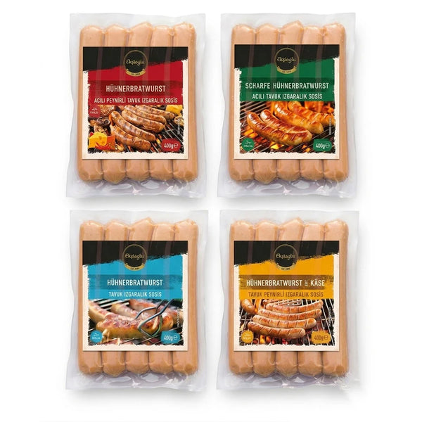 Eksioglu Sosis Hühnerbratwurst Mix Bundle