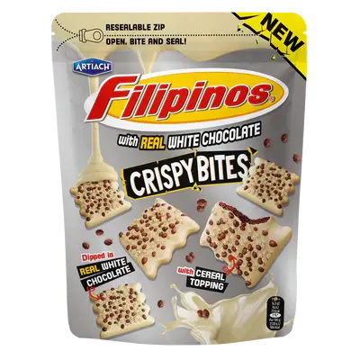 Filipinos Crispy Bites white chocolate 100g Product vendor