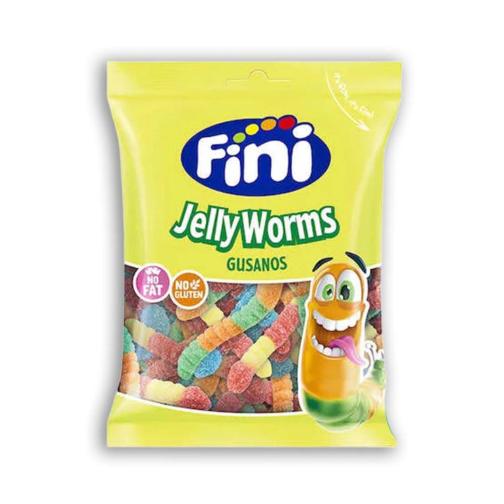 Fini Sour Jelly Worms Halal 75g