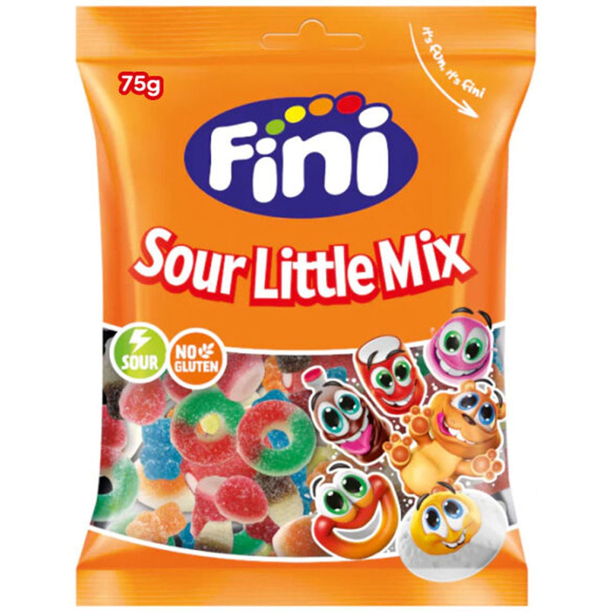 Fini Sour Little Mix Halal 75g