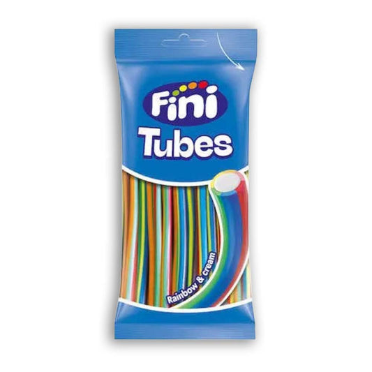 Fini Rainbow & Cream Tubes Halal 75g