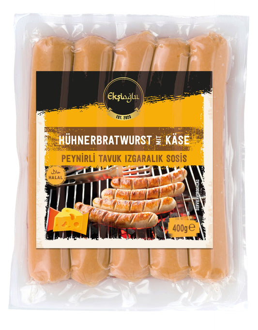 Eksioglul Sosis - Hühnerbratwurst Käse 400g