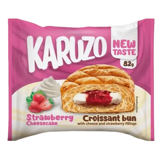 Karuzo Croissant Strawberry Cheesecake Cream 82g