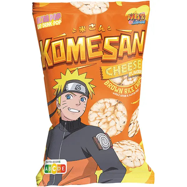 Komesan Rice chips  - Naruto: Cheese flavour 60g Product vendor
