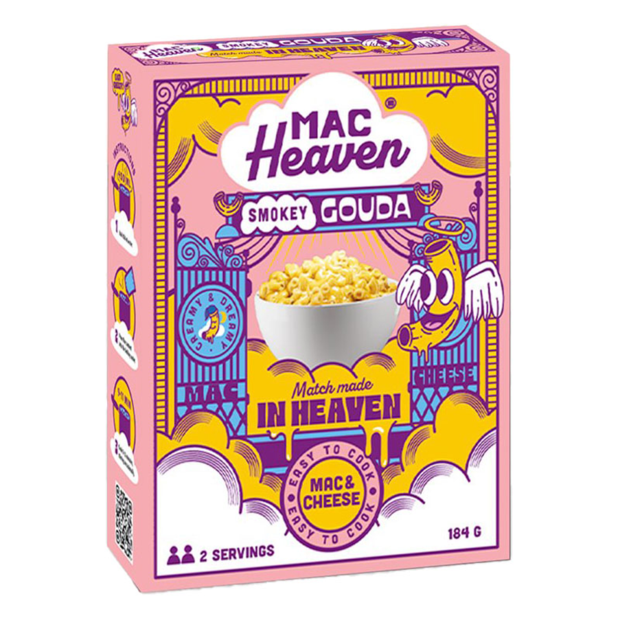Mac Heaven Mac & Cheese Smokey Gouda 184g