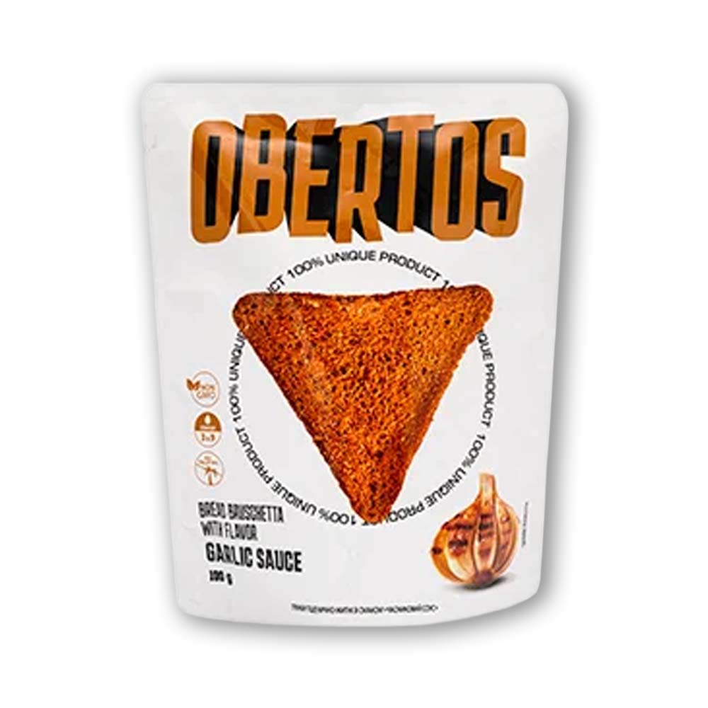 Obertos Bruschettas Garlic 100g