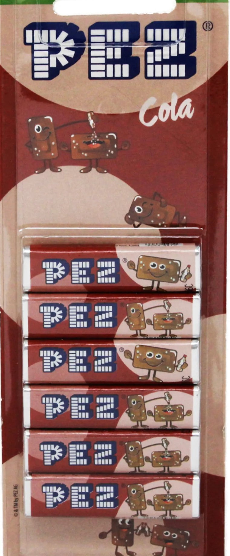 Pez 6-pak Cola 51g