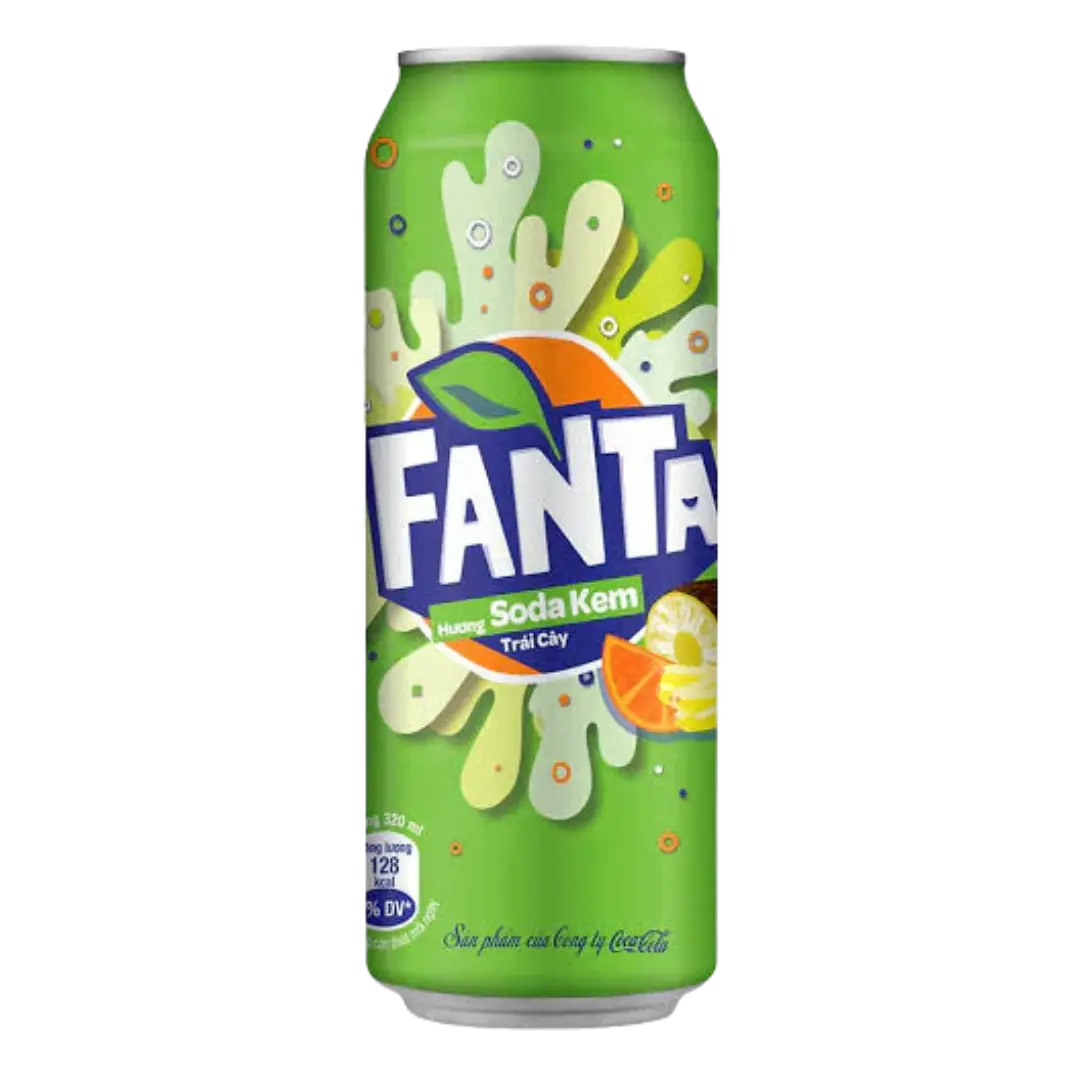 Fanta Fruity Cream Soda Vietnam 320ml Product vendor