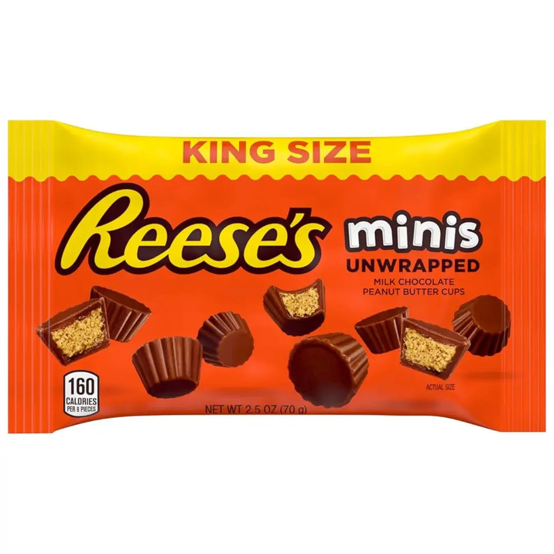 Reese's minis unwrapped 70g MHD 30.07.2025 Product vendor