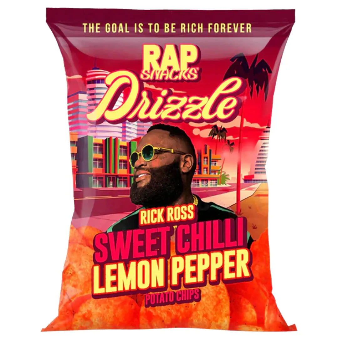 Rap Snacks Rick Ross Sweet Chilli Lemon Pepper Chips 71g Product vendor