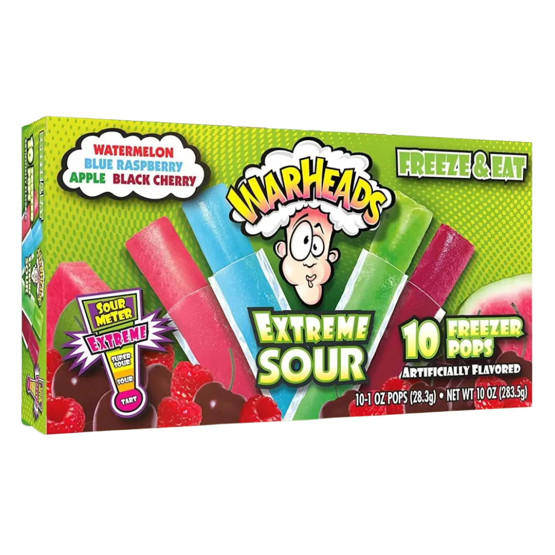 Warheads Sour Freezer Pops 283,5g MHD 30.09.2025 Product vendor