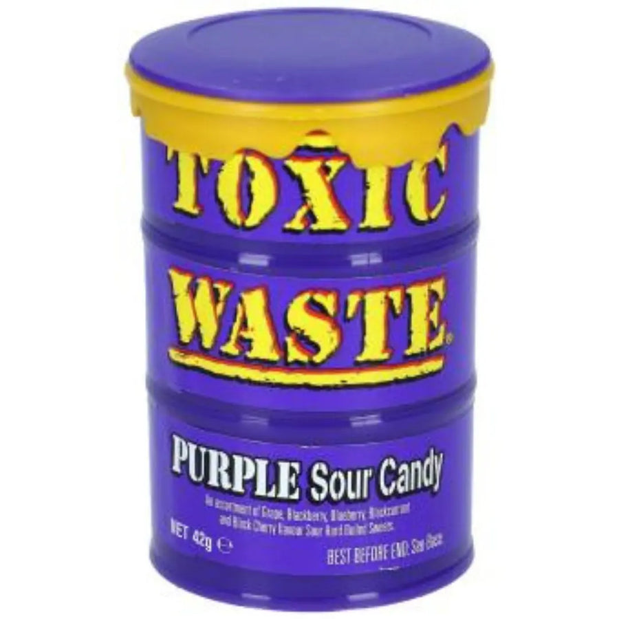 Toxic Waste Purple Sour Candy Drum 42g