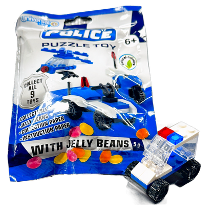 Puzzle Police Toy Candy 5g